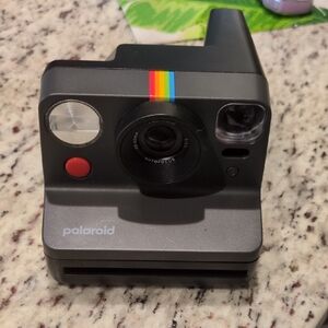 Polaroid Black Simulated Camera with Vintage Style